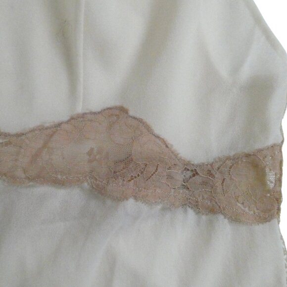 vtg 70s EMILIO PUCCI for FORMFIT ROGERS nylon tricot slip w lace trim S - Picture 5 of 7
